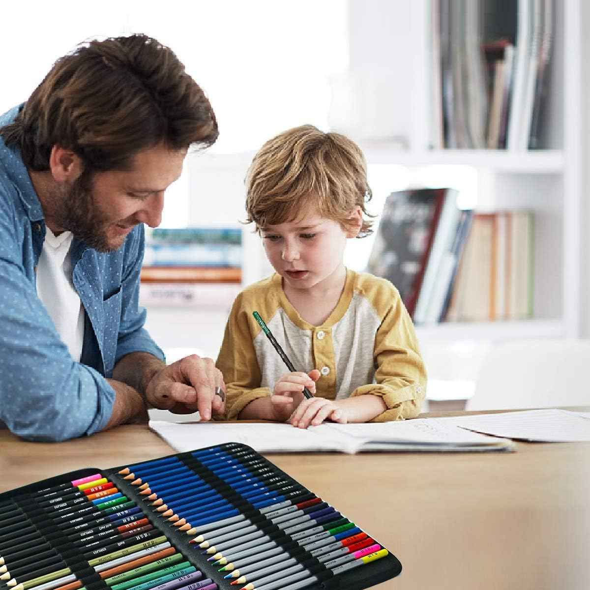 H&B 72PCS Drawing Supplies Sketching Pencil Sketchpad Set - TTpen