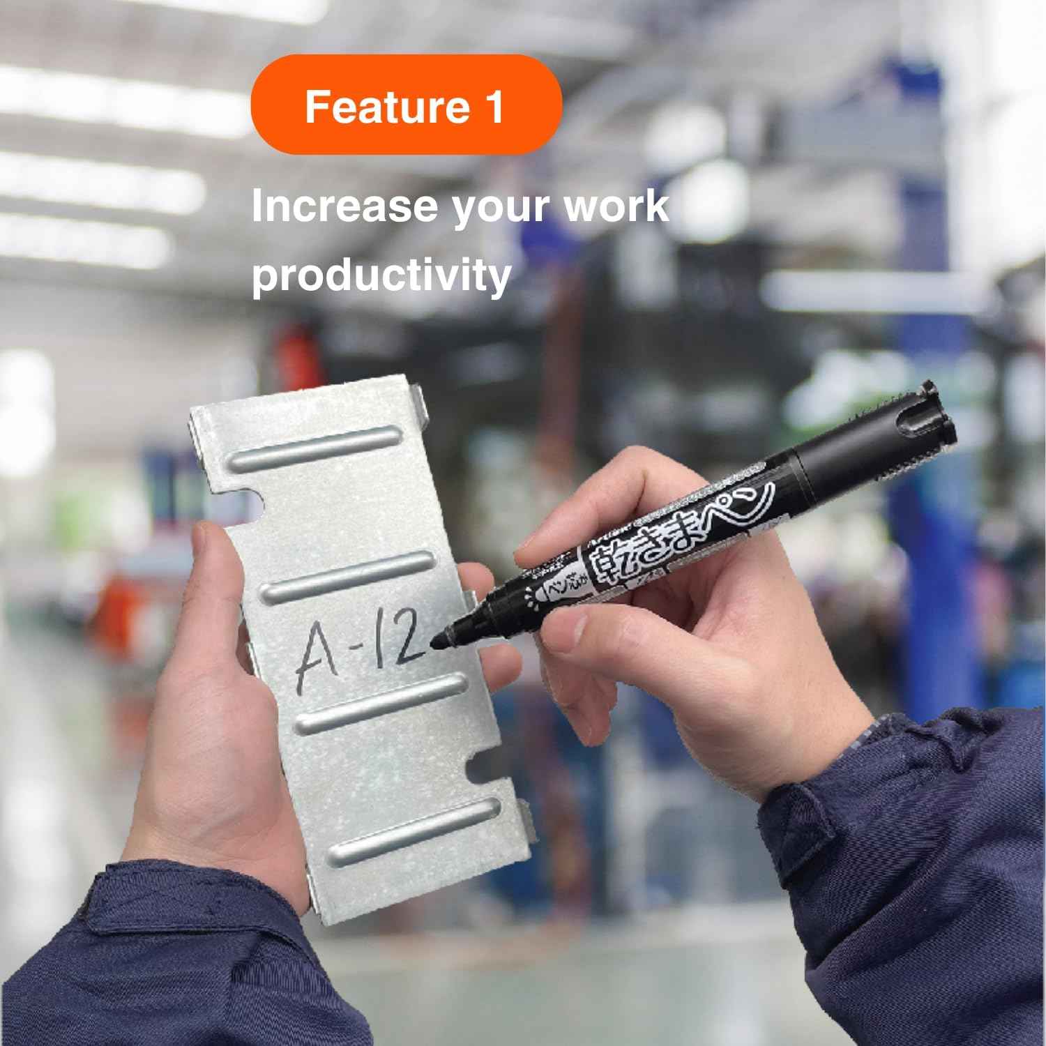 Artline Kawakima Eco-Green Dry Safe Markers,1.5mm Bullet Tip,3 Pack