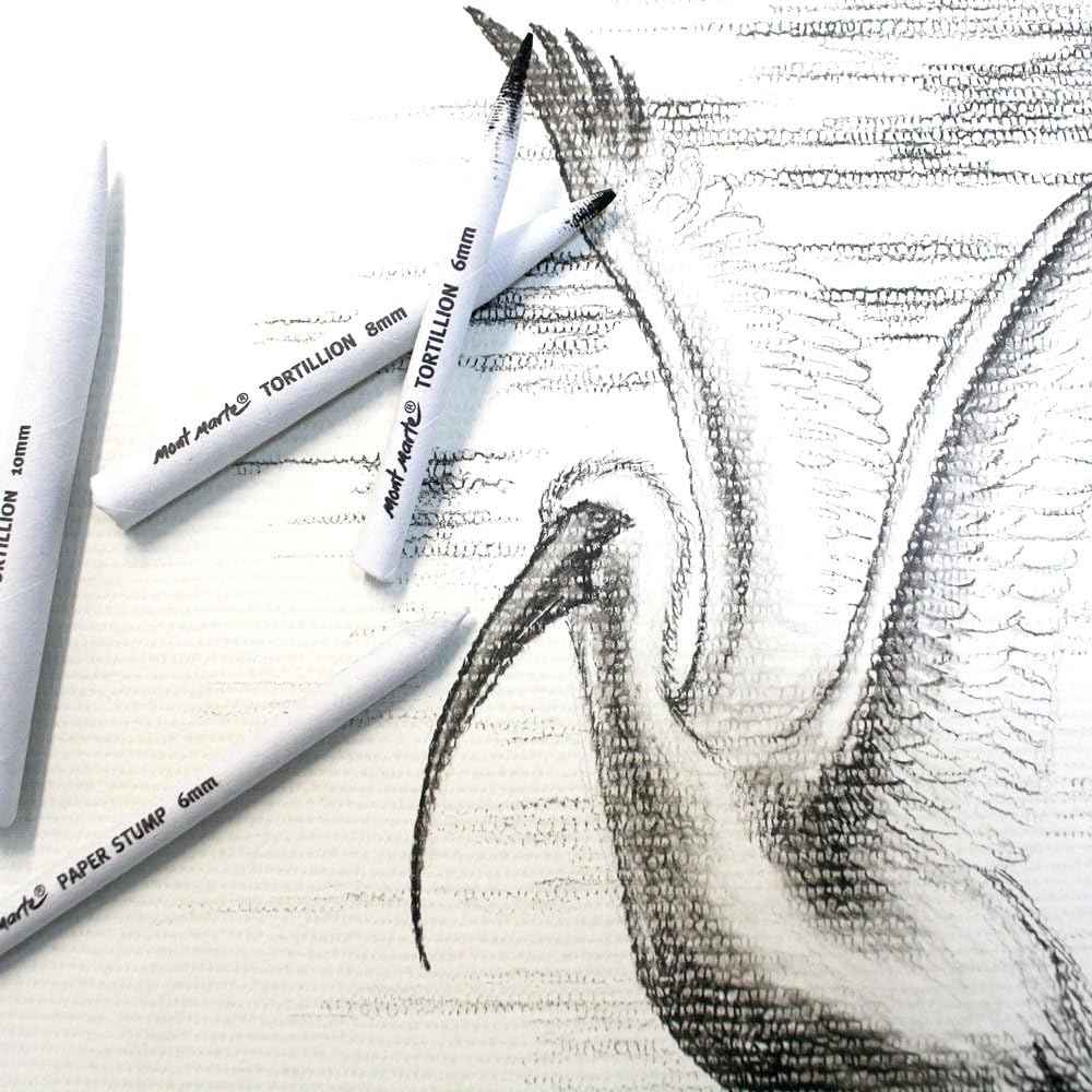 Mont Marte Pastel and Charcoal Blenders,7 Piece - TTpen