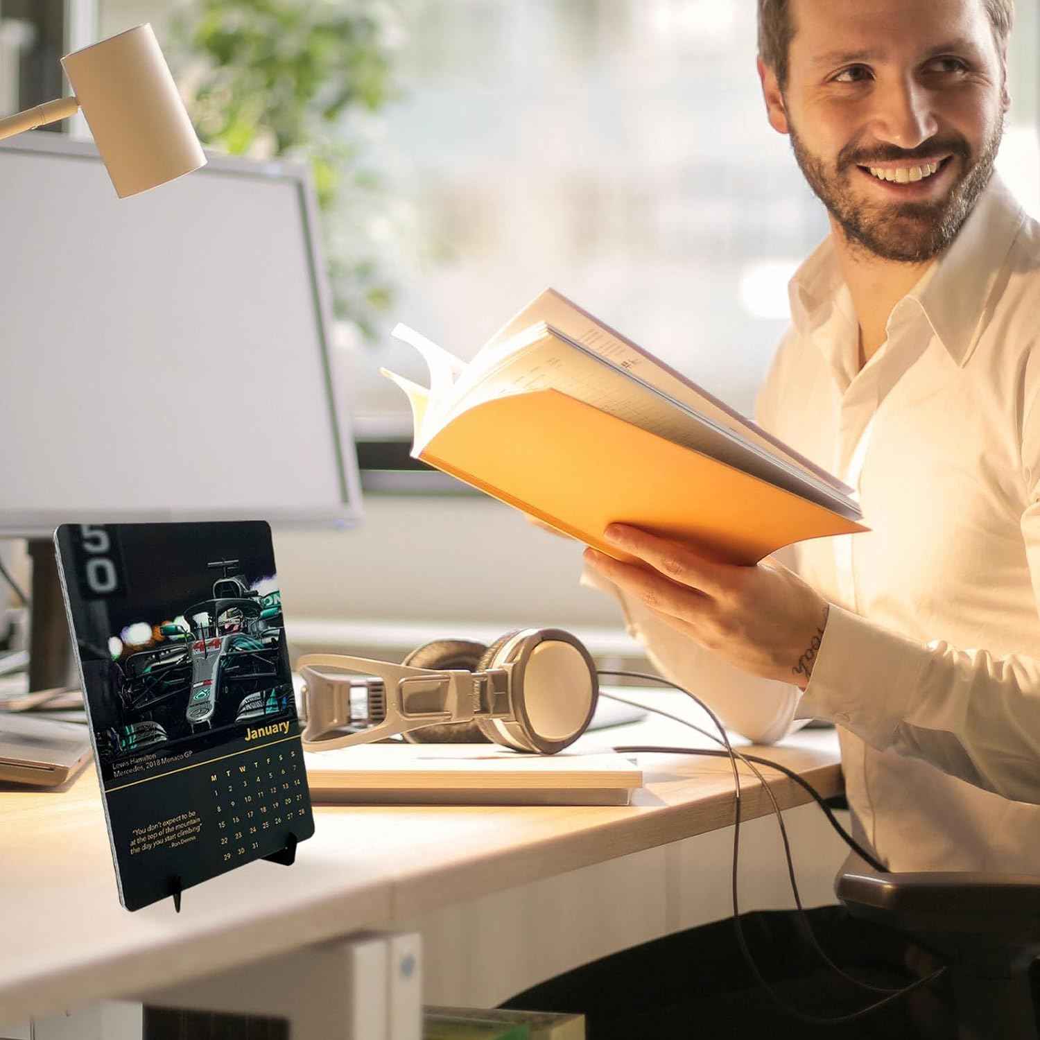 2024 Wall Formula 1 Monthly Calendar for F1 Fans - TTpen