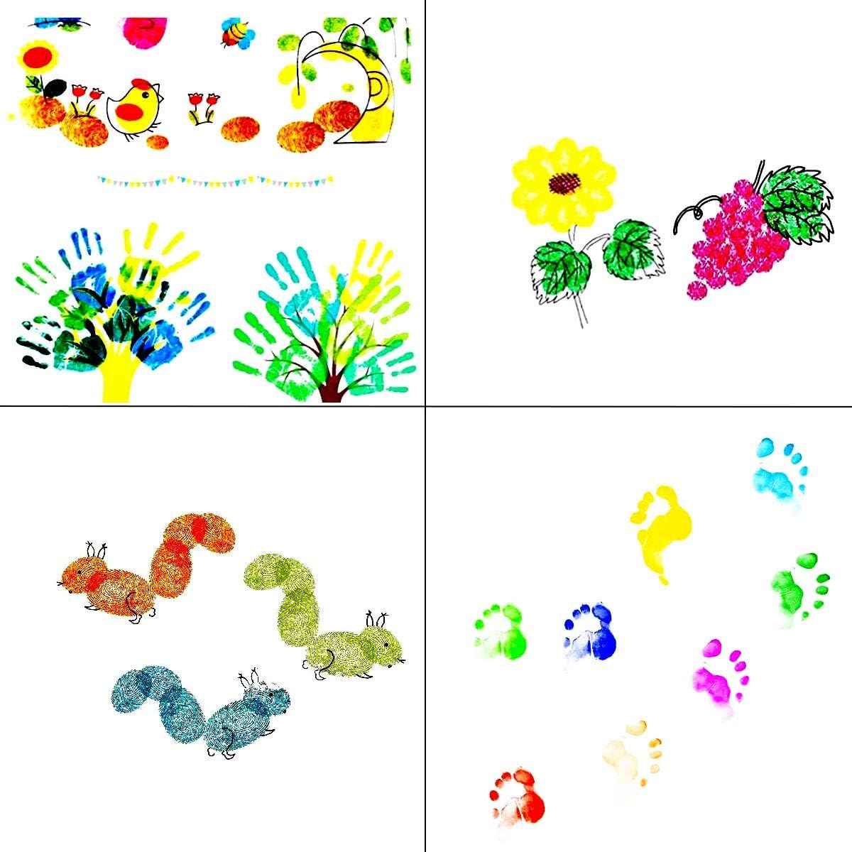 15 Colors Craft Ink Pad for Stamps Paper Wood Fabric - TTpen