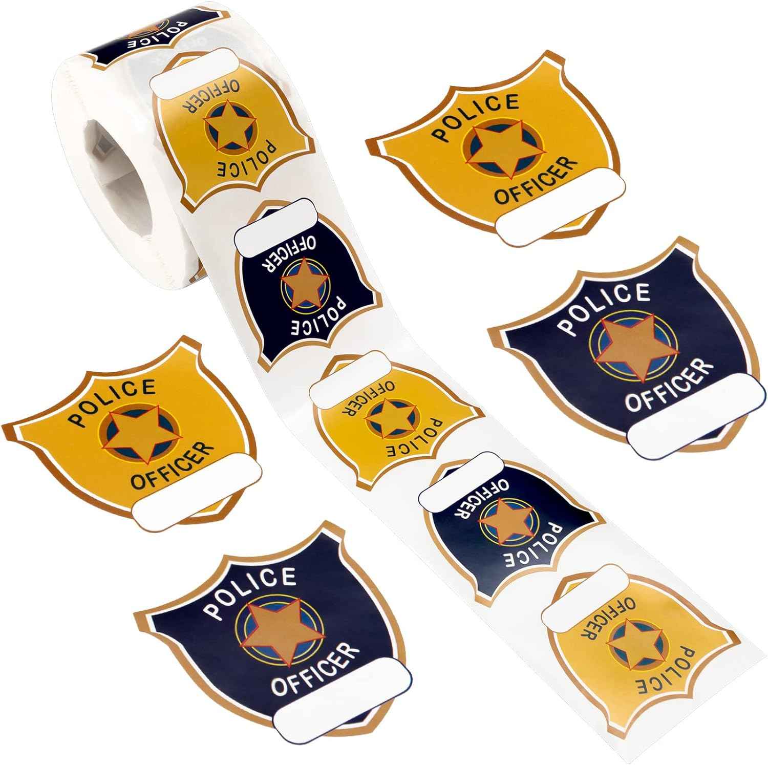 600 Pieces Police Stickers for Kids Police Birthday Party Supplies - TTpen