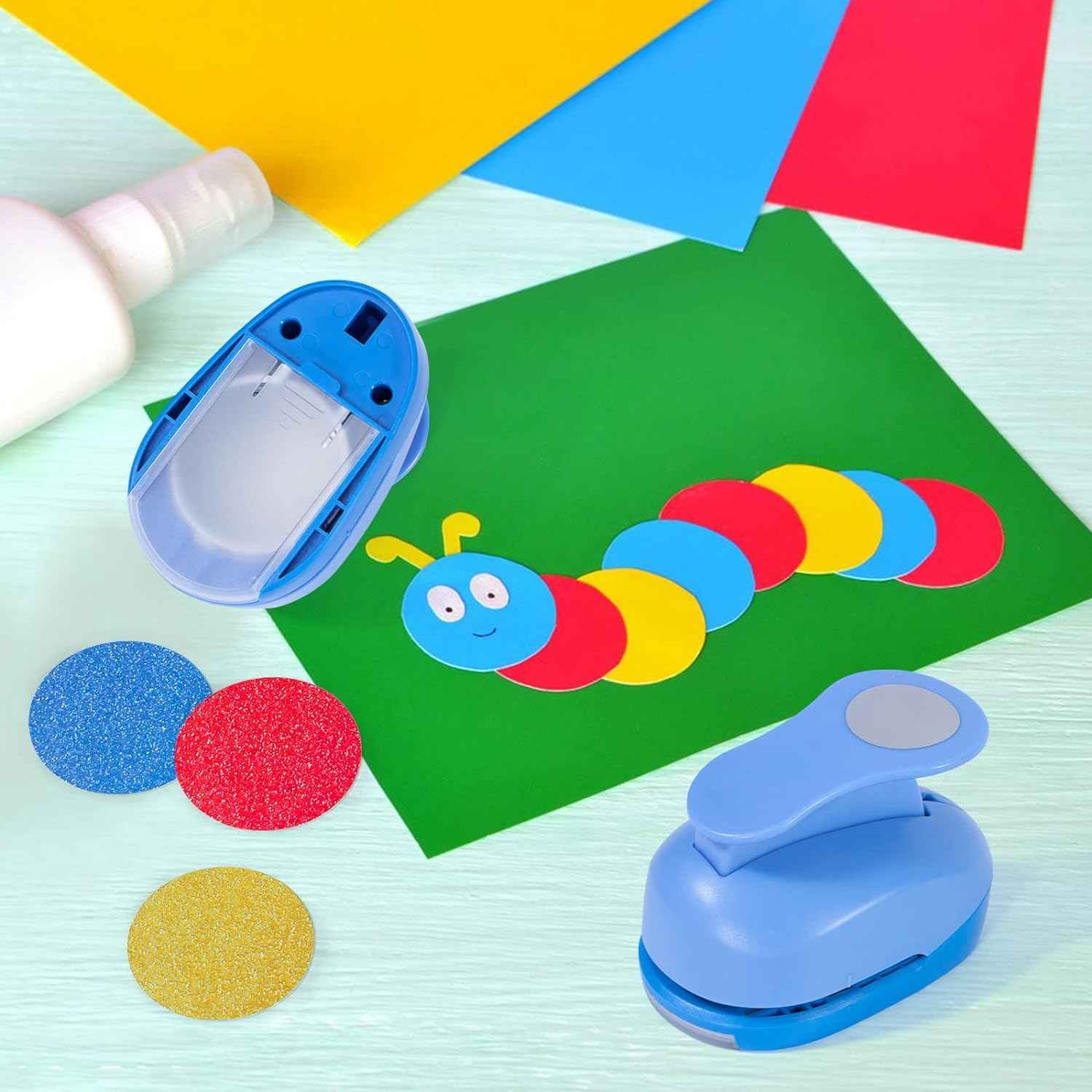 2 Inch Craft Hole Paper Punch Shape Circle for Cardstock,Scrapbooks - TTpen