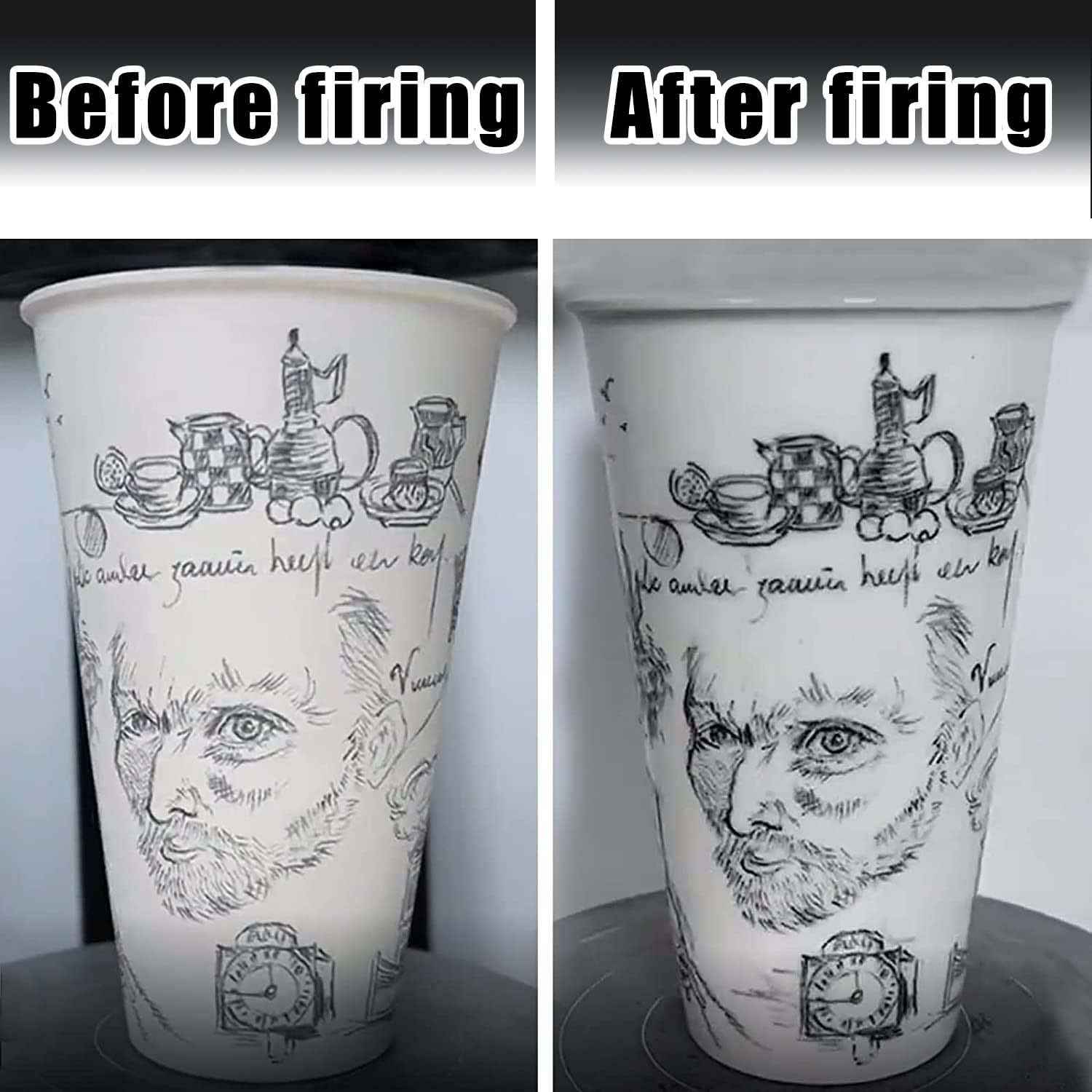 2pcs Black Underglaze Pencils for Pottery - TTpen