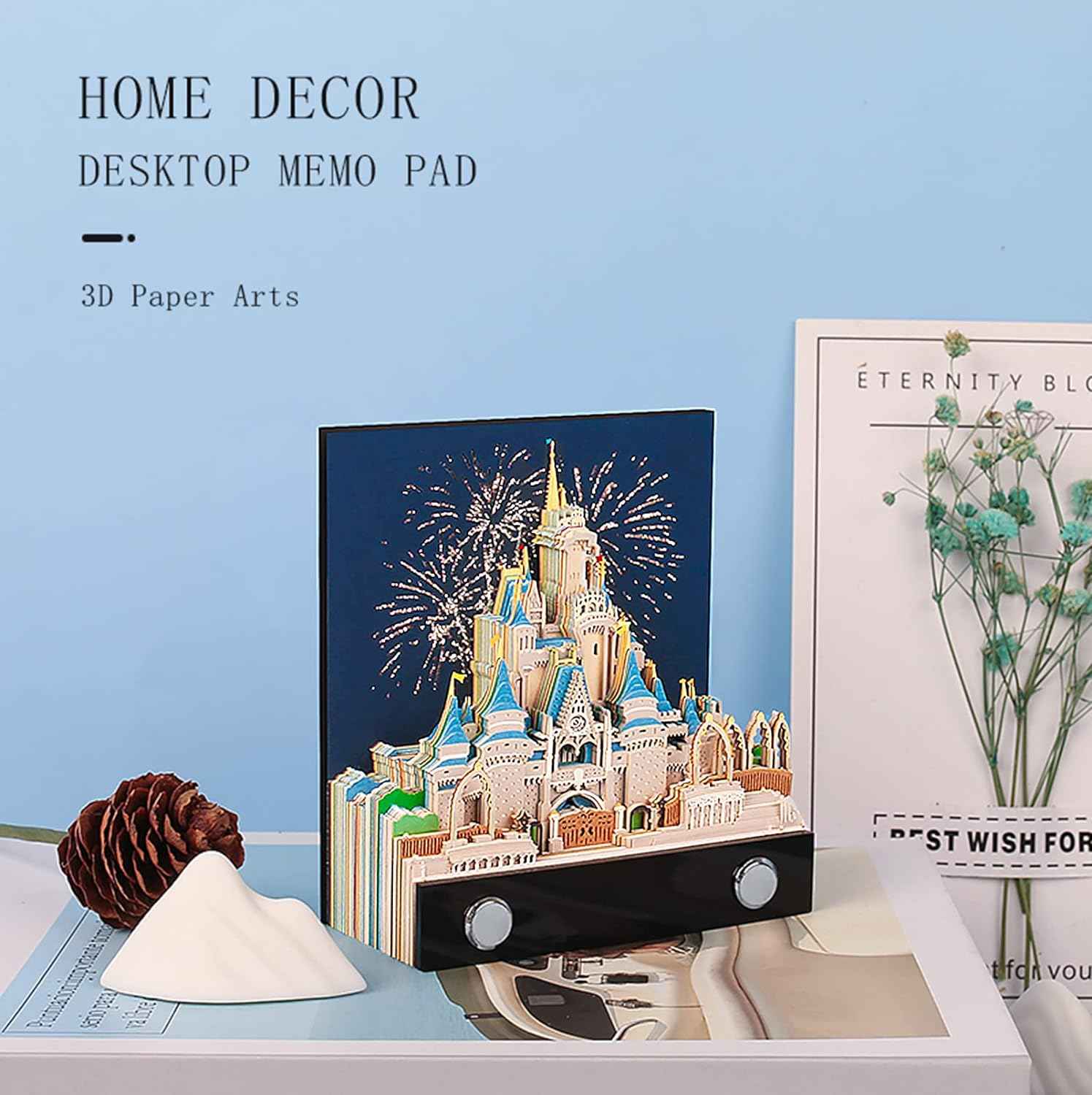 Fantasy Castle 3D Sticky Note Paper Memo Pad - TTpen