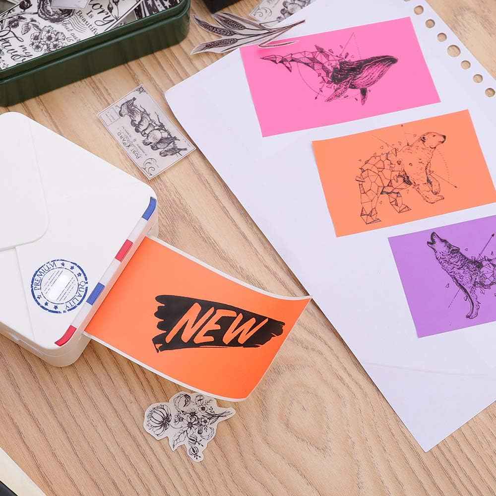 Phomemo Colorful Thermal Sticker Paper for M02/M03 Pocket Printer - TTpen