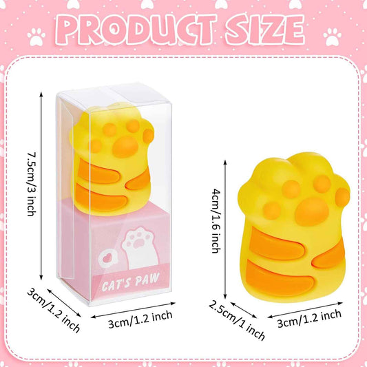 4Pcs Cute Cat Paw Kawaii Manual Pencils Sharpeners - TTpen