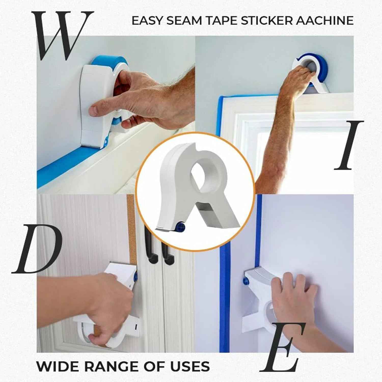 Easy Seam Tape Sticker Machine White Tape Applicator