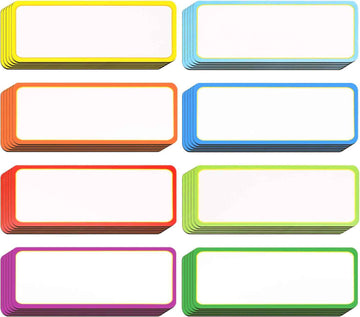 40 Pack Magnetic Dry Erase Labels Name Plate Tags Stickers 8x3cm - TTpen
