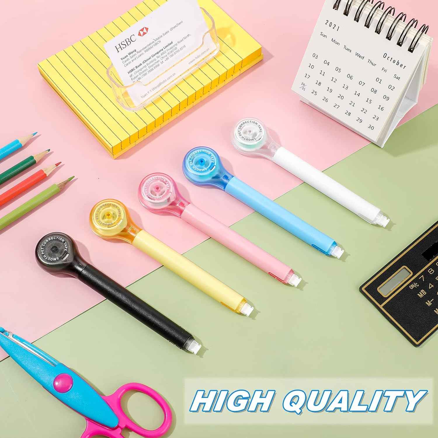 10 Pack Correction Tape Pen Eraser for School Office Supplies - TTpen