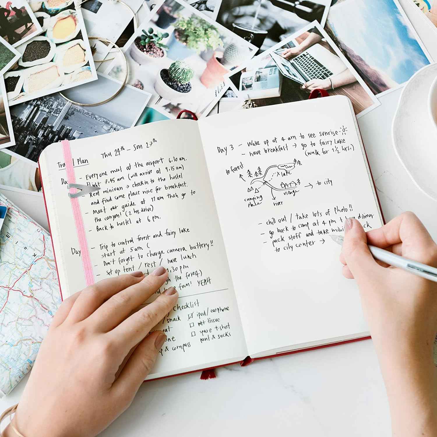 20Pcs Elastic Bookmarks Stainless Steel Book Darts for Book Lovers - TTpen