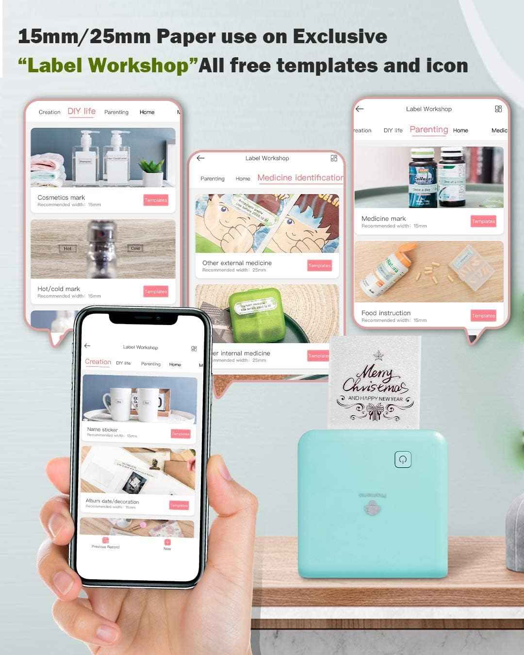 Phomemo M02 Pro Pocket Thermal Bluetooth Photo Printer Type-C Charging - TTpen