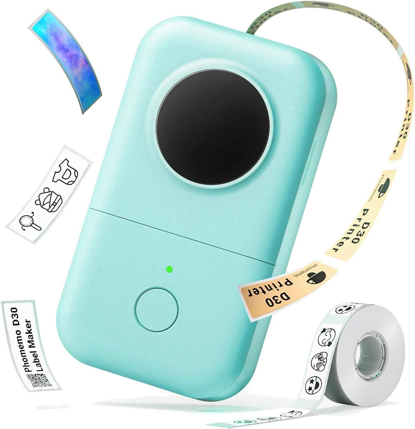 Phomemo D30 1/2 Inch Sticker Label Maker Machine Printer - TTpen