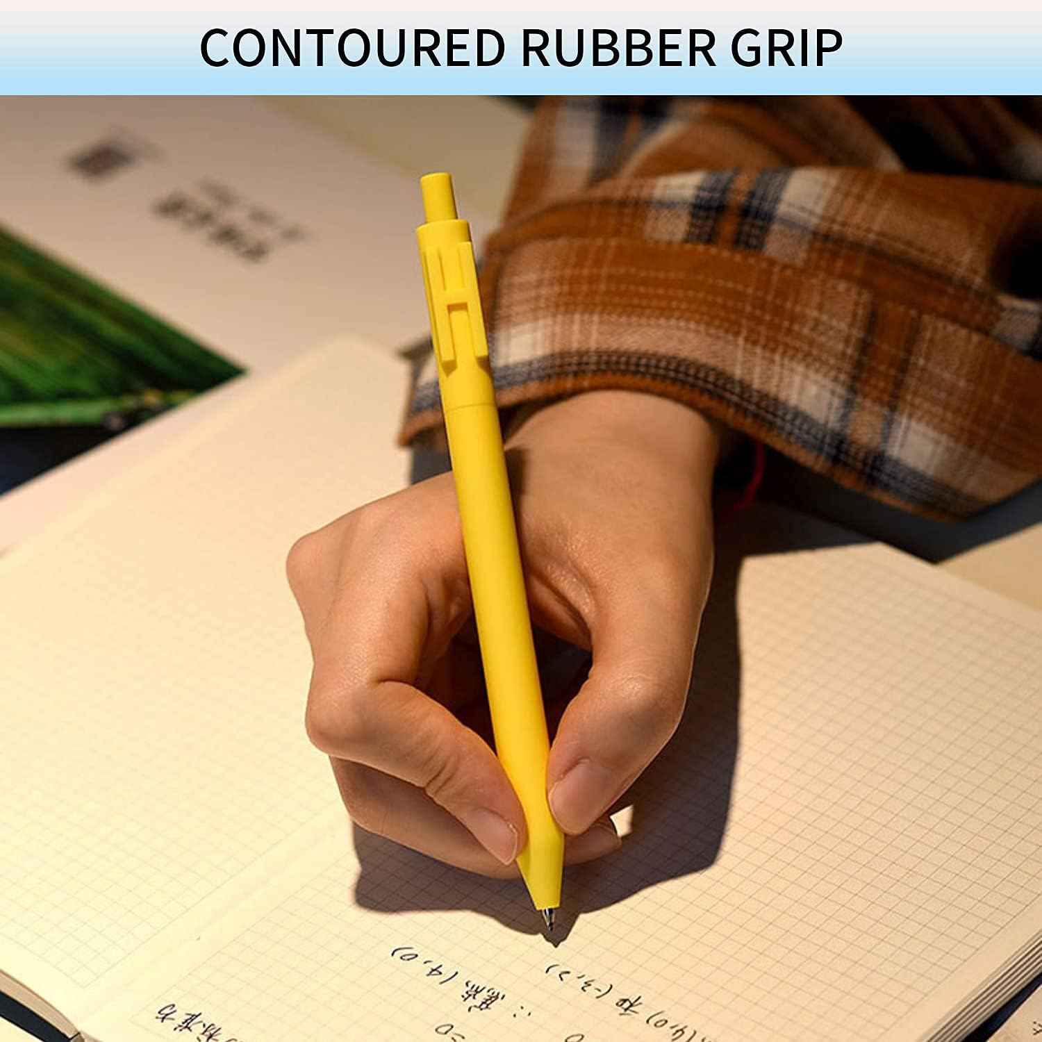 Kaco 36 Color Retractable Gel Ink Pens with Alphabet Number - TTpen