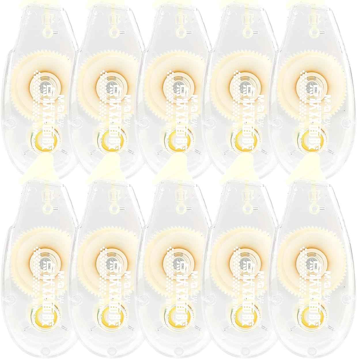 10 Pack Double Sided Glue Scrapbook Tape Roller,80M/262FT - TTpen