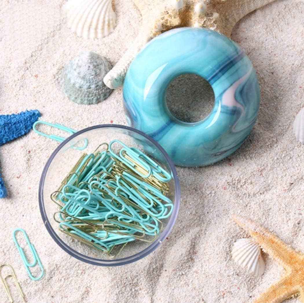 100pcs 28mm Paper Clips in Elegant Magnetic Clip Holder - TTpen