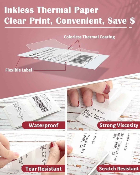 Phomemo Thermal Labels for M110/M221/M220/M120/M200,30x20mm - TTpen