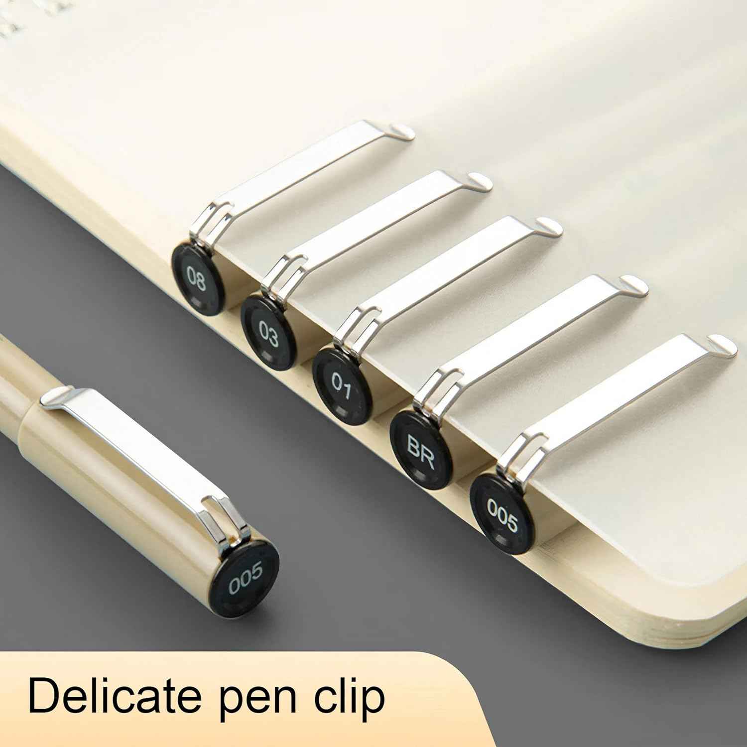 M&G 7Pcs Black Archival Ink Micron Fineliner Pens - TTpen