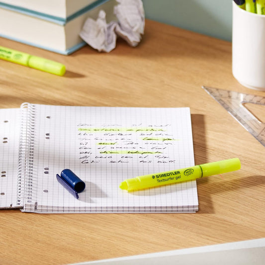 Staedtler 264 Textsurfer Gel Ultra-Soft Highlighter,3mm,4 Colors