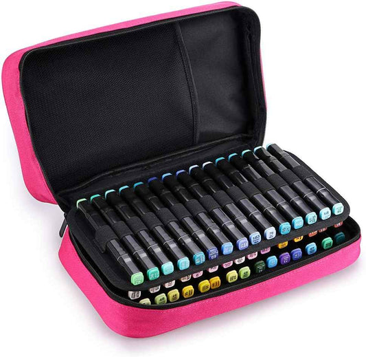 60 Slots Art Marker Pen Carrying Case Lipstick Organizer - TTpen