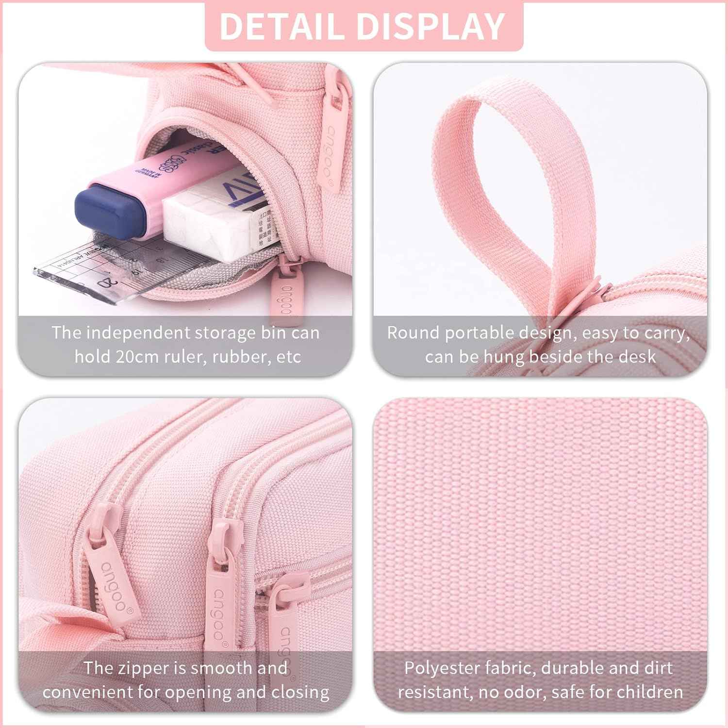 Large Pencil Case High Capacity Holder Box Storage Bag - TTpen