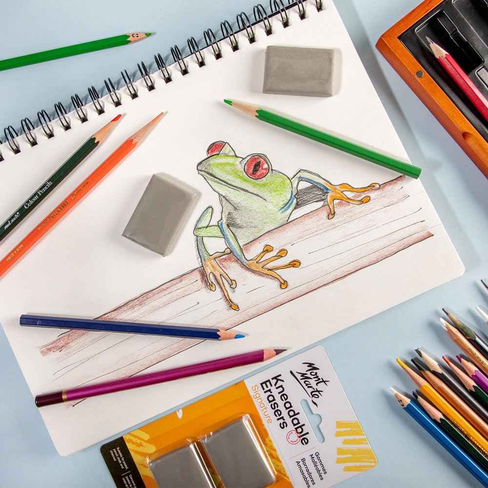 Mont Marte Kneadable Erasers Signature for Artists Drawing Sketching - TTpen