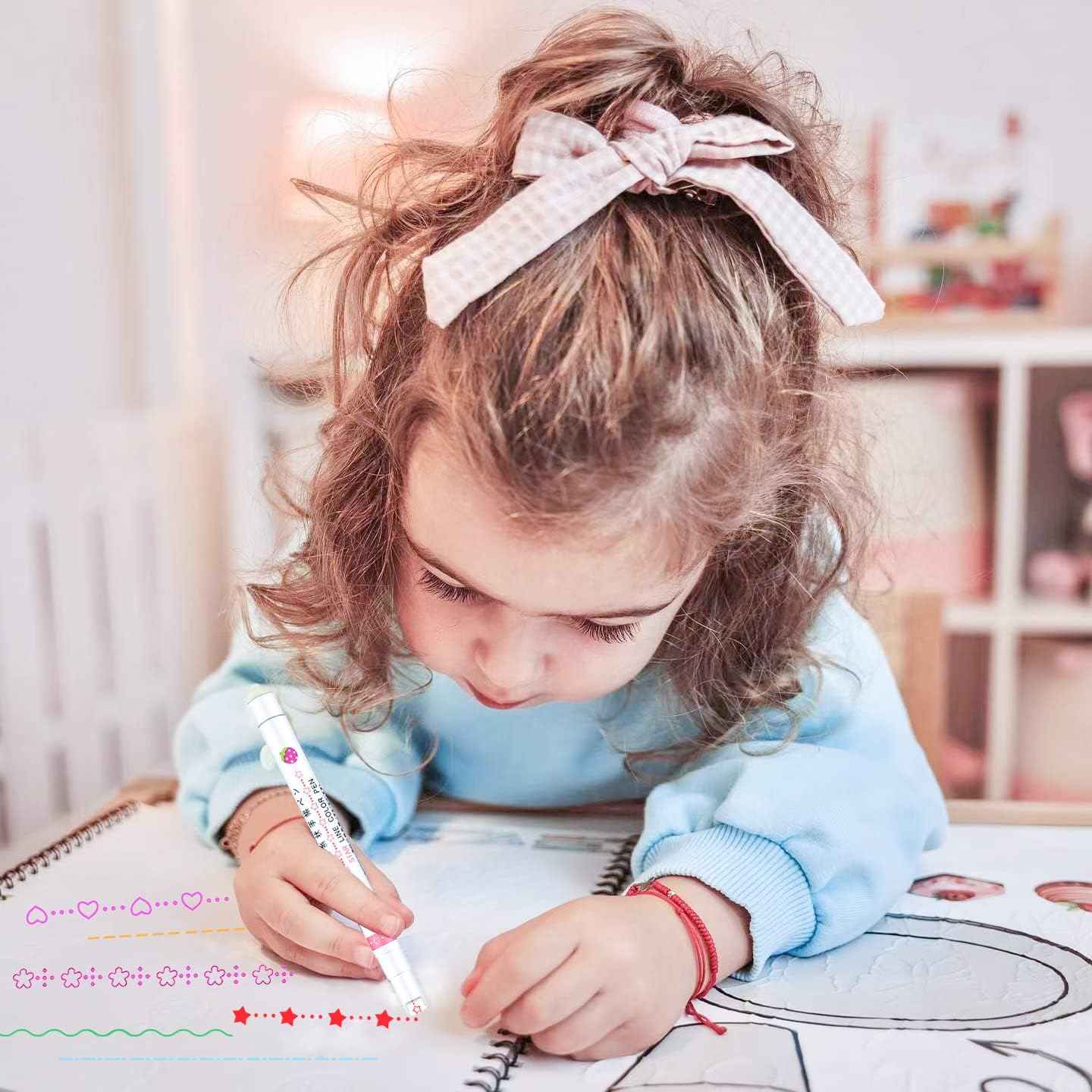 6pcs Curve Highlighter Craft Pens 2 Pack - TTpen