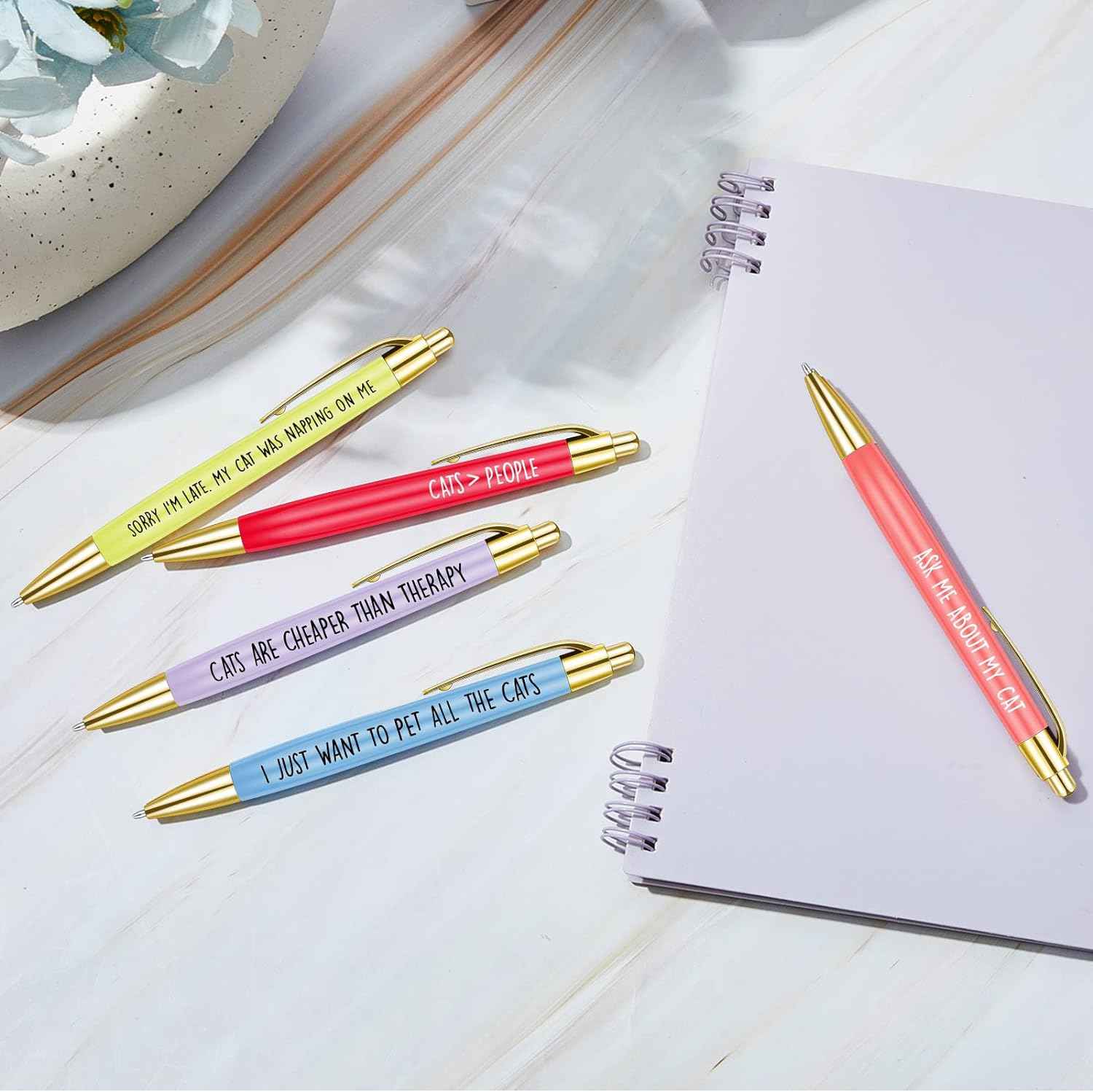 10pcs Cat Lovers Ballpoint Pen Set - TTpen