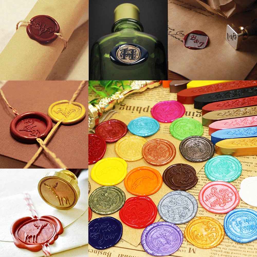 24PCS Antique Sealing Wax Sticks with Wick - TTpen
