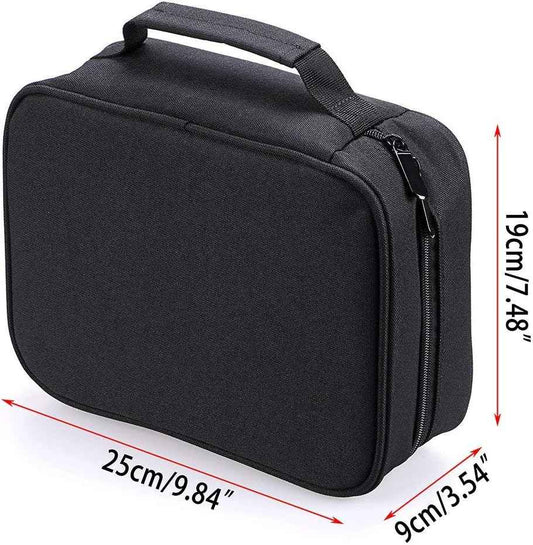 40 Slots Art Marker Carrying Case Lipsticks Organizer Black - TTpen