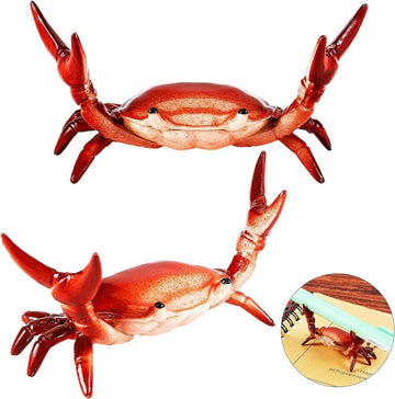 2Pcs Creative Cute Weightlifting Crab Pen Holder - TTpen