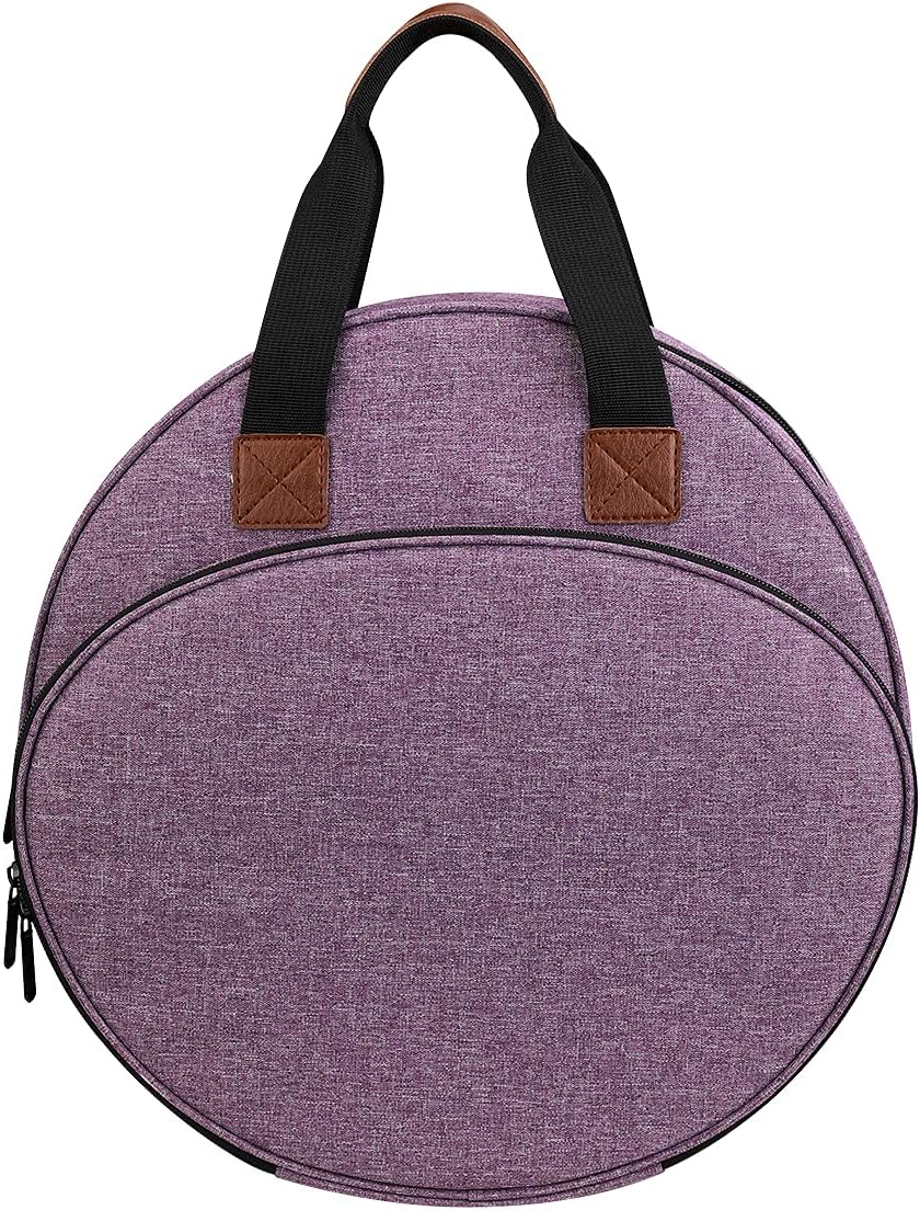 Embroidery Storage Carrying Bag for Cross Stitch Project Purple