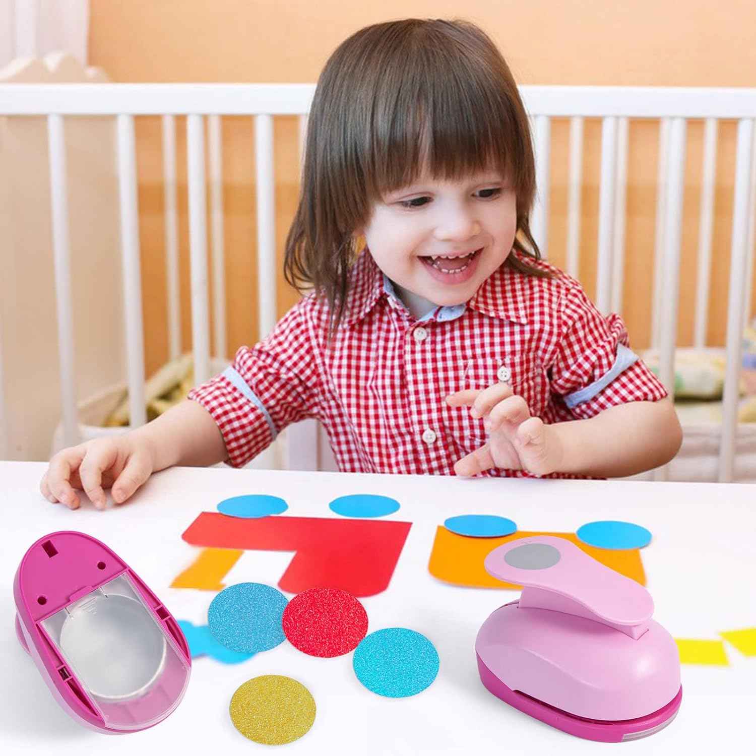 2 Inch Craft Hole Paper Punch Shape Circle for Cardstock,Scrapbooks - TTpen