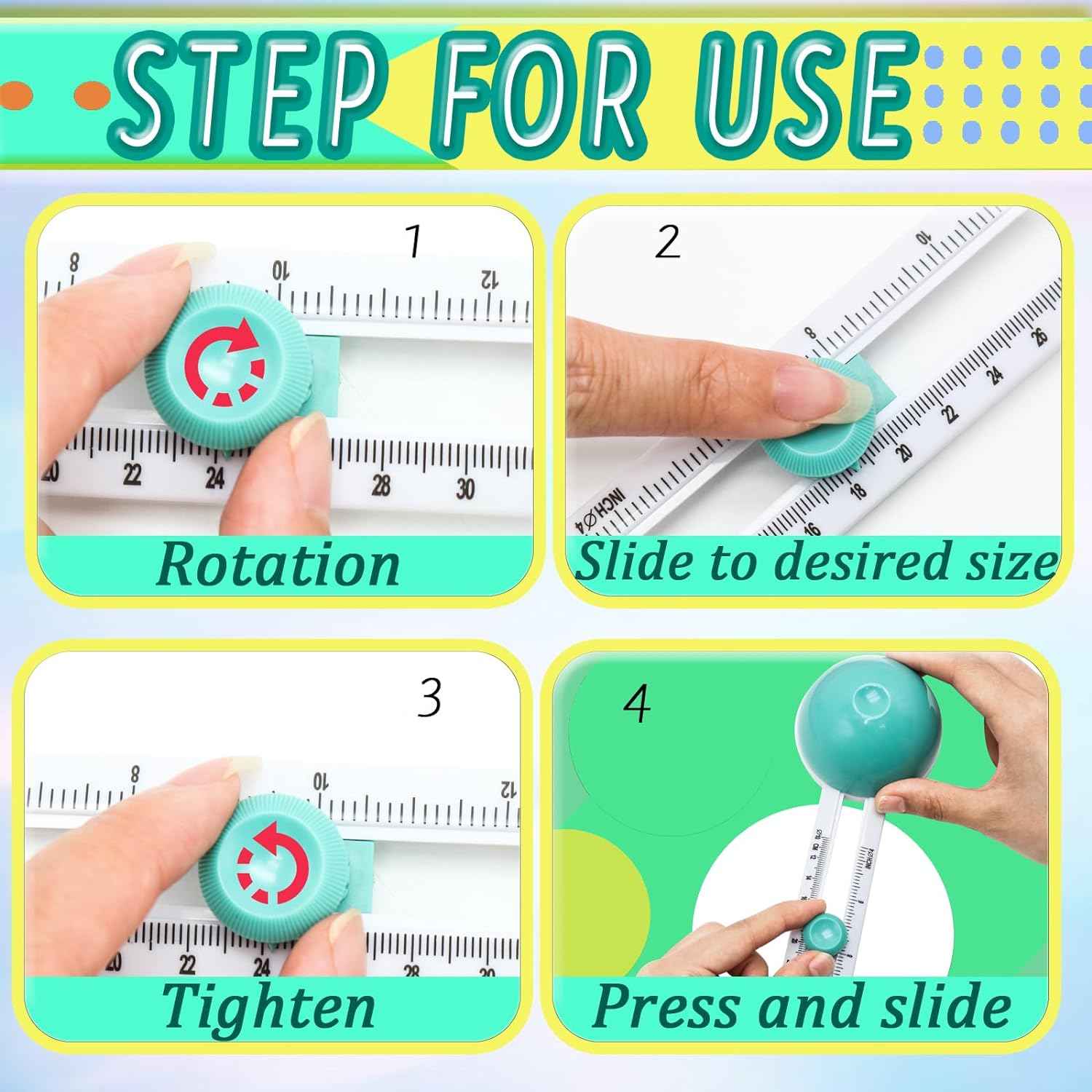 Circle Cutter for Paper Crafts Cardboard Cutting Tools - TTpen