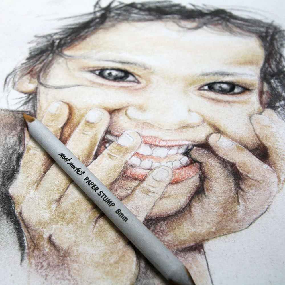 Mont Marte Pastel and Charcoal Blenders,7 Piece - TTpen