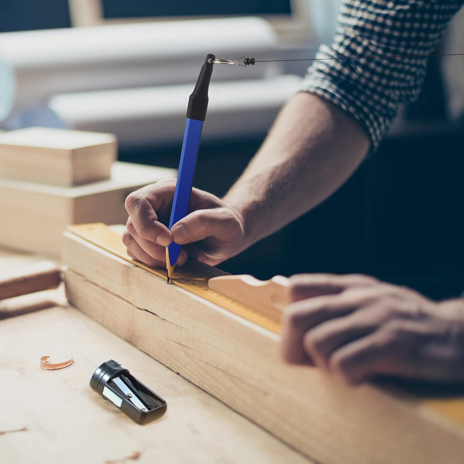 14Pcs Carpenter Pencils for Woodworking Marking Tool