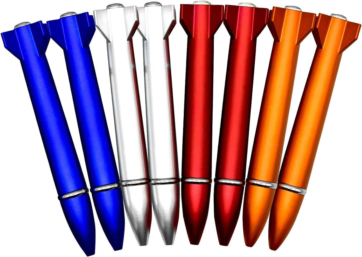 12PCS Mini Rocket Pens Unique Twist Ballpoint Pen For Kids School - TTpen