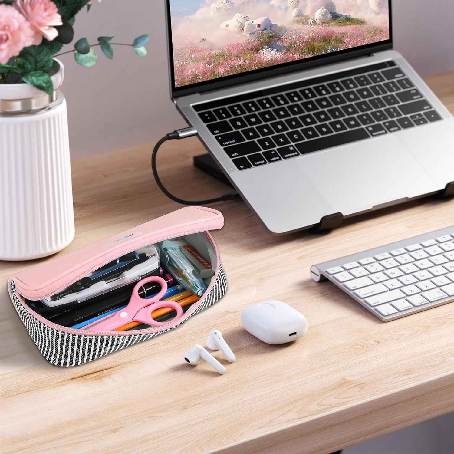 FunAdd Portable Large Pencil Case for Teen Boys Girls - TTpen