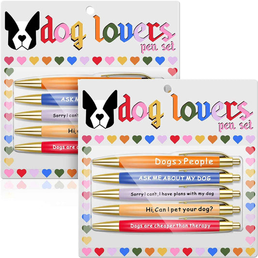 10pcs Dog Lovers Ballpoint Pen Set - TTpen