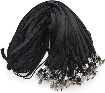 50PCS 32-Inch Flat Lanyards with Badge Clip - TTpen