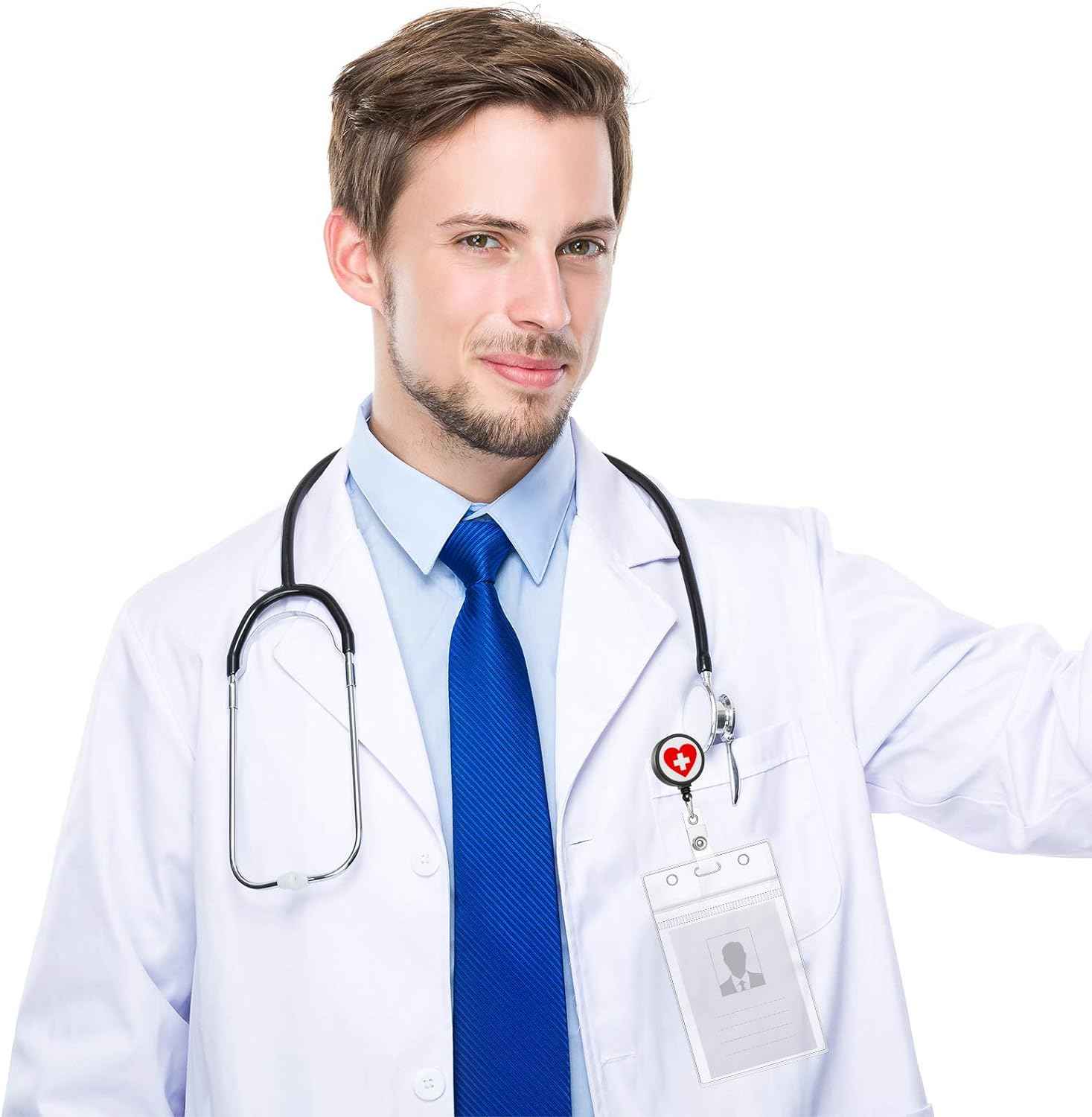 28Pcs Blank Sublimation Tag Holder for ID Card Keys Name Tag DIY - TTpen