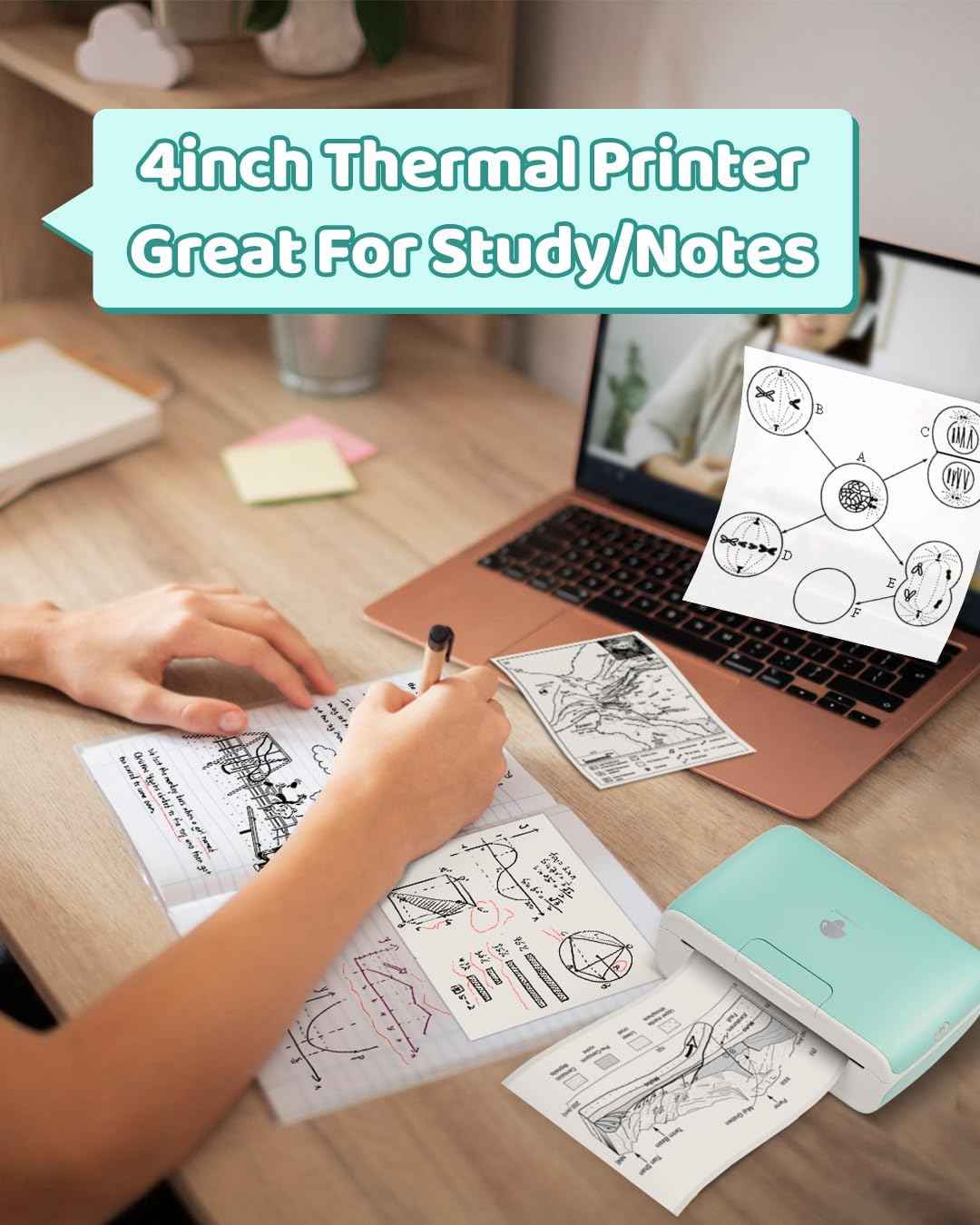 Phomemo M04S Portable Thermal Sticky Note Printer - TTpen