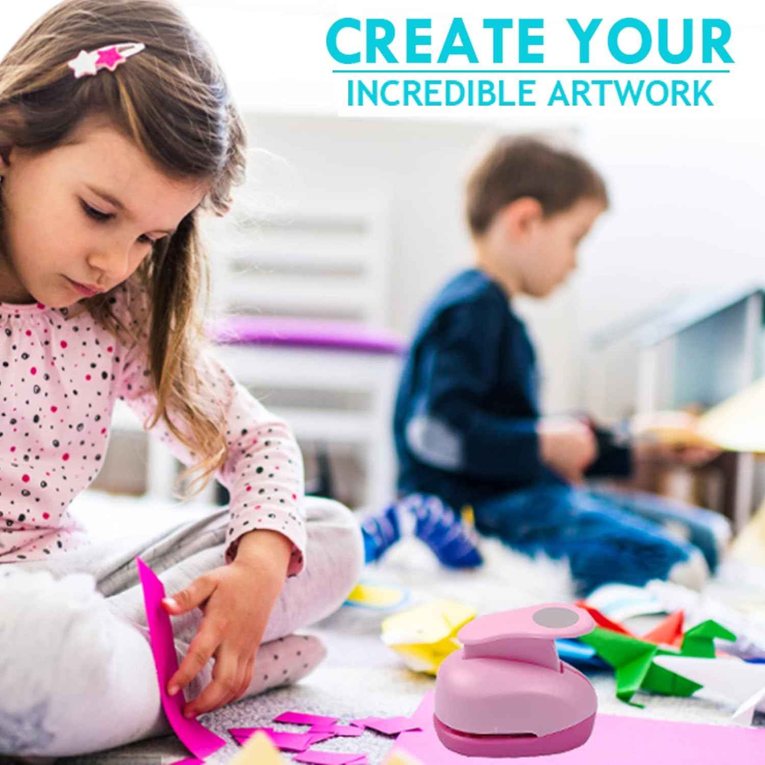 Large 3 Inch Craft Circle Hole Paper Punch for Greeting Cards,Scrapbook - TTpen