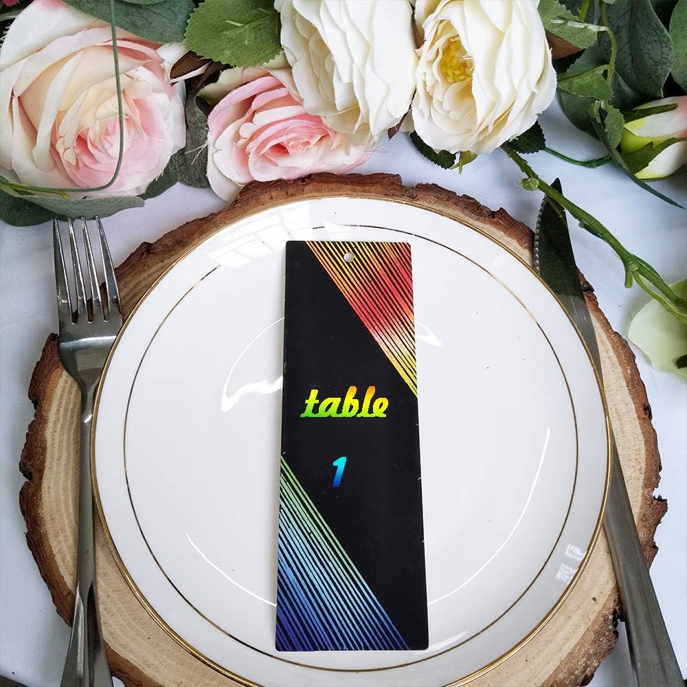 48 Sets 4 Style Magic Scratch Rainbow Bookmarks Making Kit for Kids