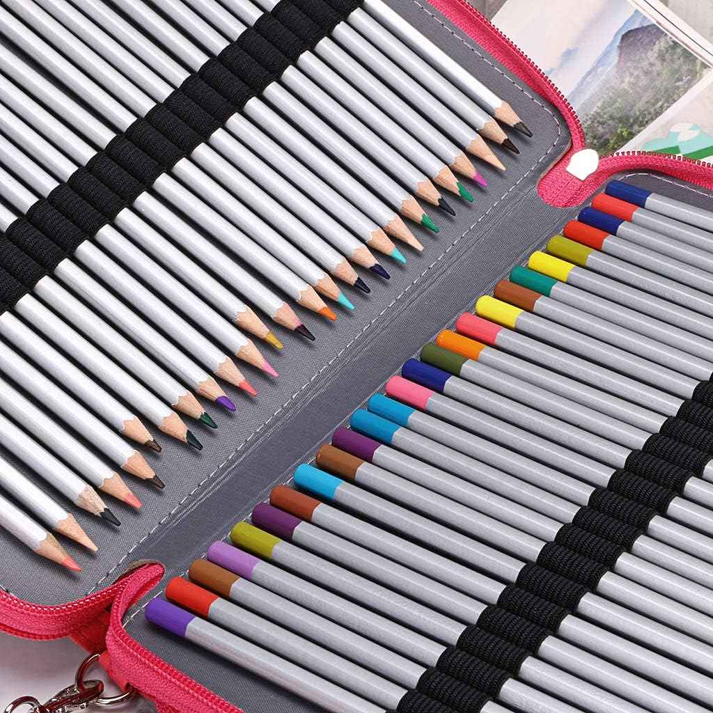 200 Slots PU Leather Pencil Case Holder Organizer - TTpen