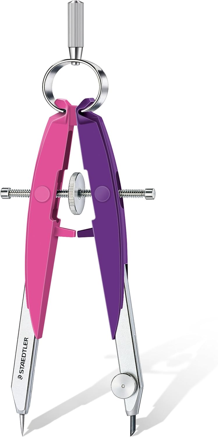 STAEDTLER Geometry Compass, 556, Metal Pink Purple