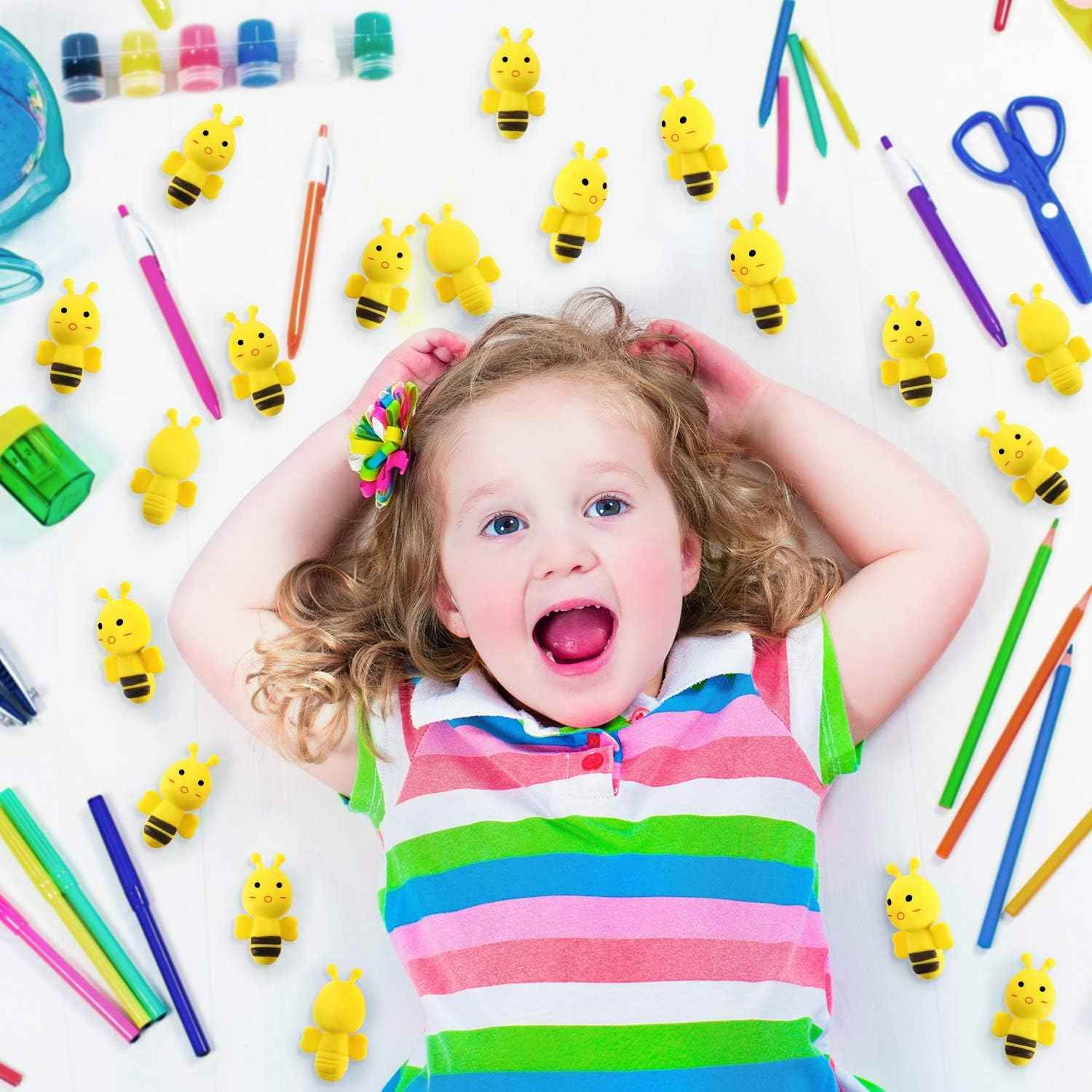 30 Pack Bee Erasers - TTpen