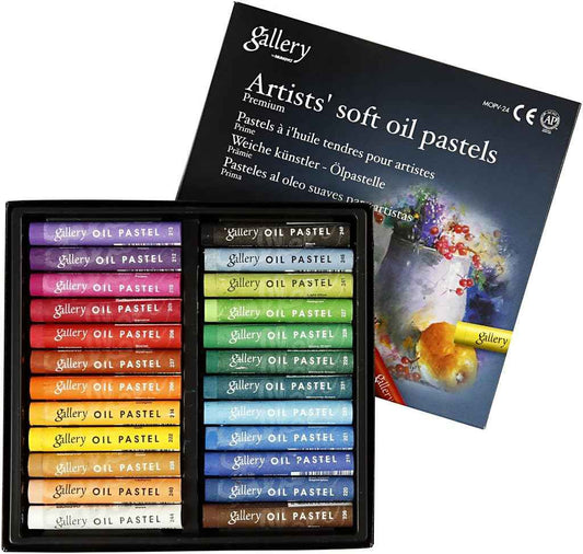 Mungyo Gallery Soft Oil Pastels Set of 24 - Assorted Colors - TTpen