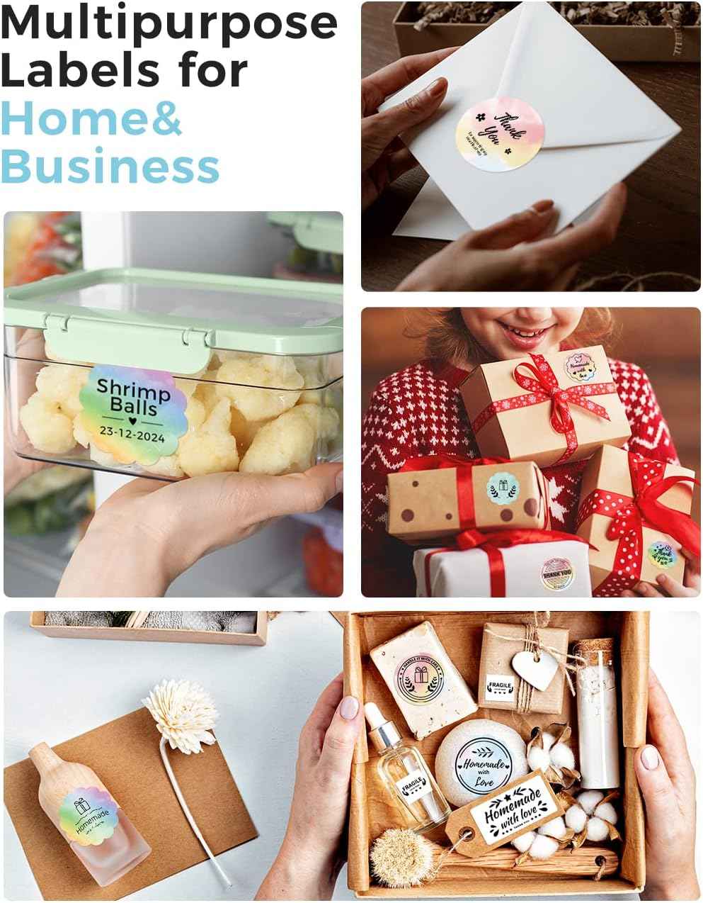 Phomemo 50x50mm Thermal Round Gradient Color Label for M110/M120/M200/M220 - TTpen