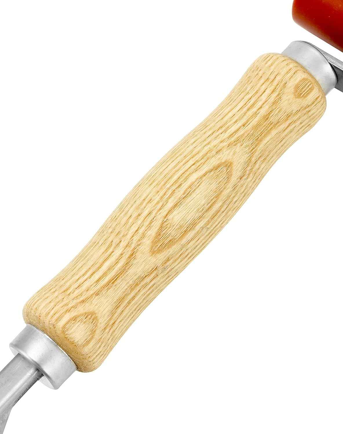 QWORK Seam Roller, 40mm Silicone Seam Roller with 6mm Brass Detail Penny Roller, Smoothing Seam Roller Tool for PVC/TPO/EPDM Single Ply Roofing Tape - TTpen